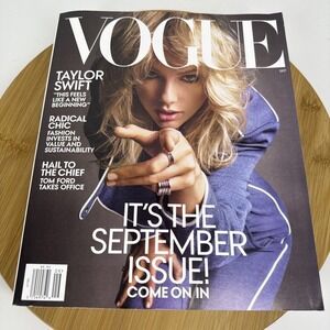 Vogue‎ Magazine September 2019 Taylor Swift Double Cover Tom Ford Radical Chic